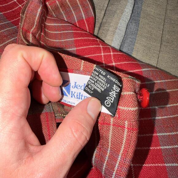 Womens Lot Of 4 Vintage Skirts Plaid Preppy School Pleated Wool Tartan Pendleton - Picture 14 of 16